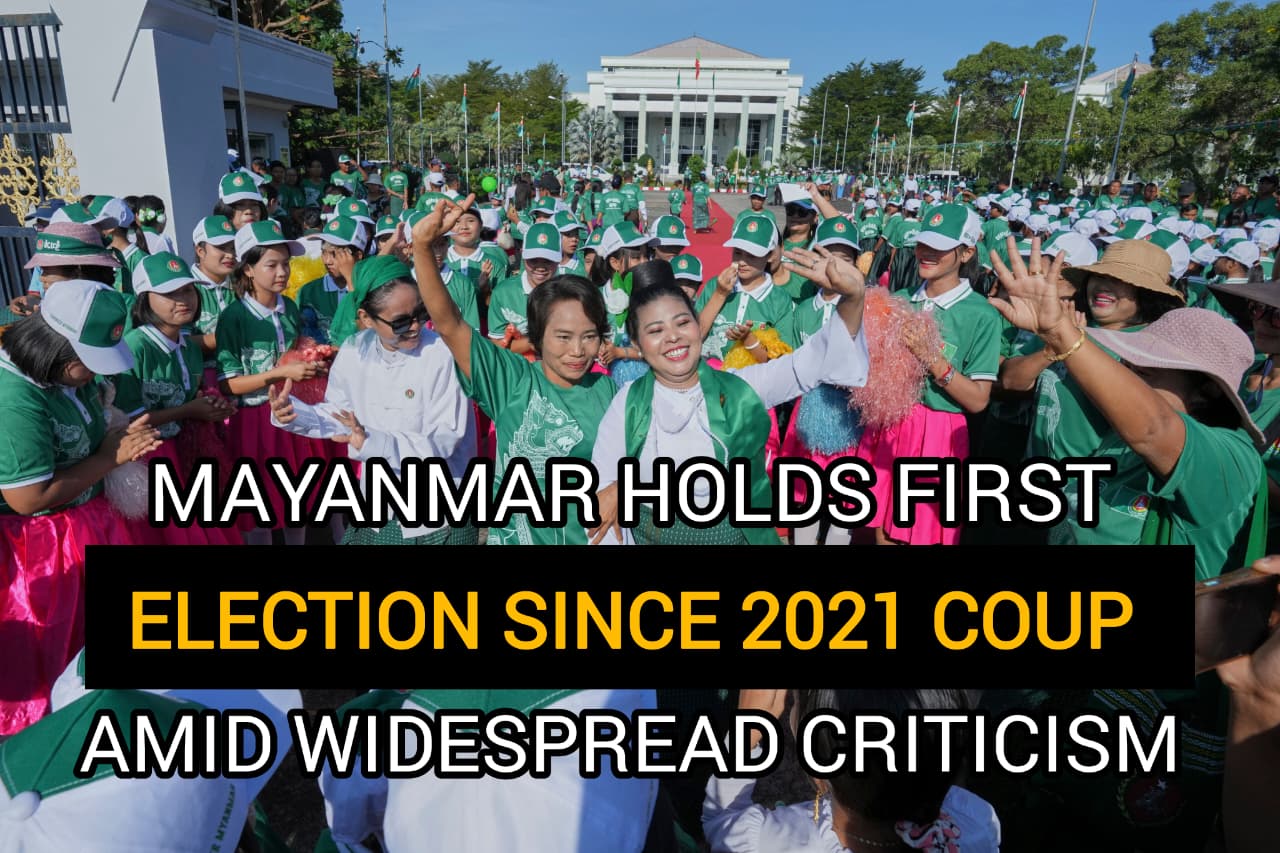 Myanmar’s First Election Phase Marred by Disruptions, Arrests, and Mounting Tensions