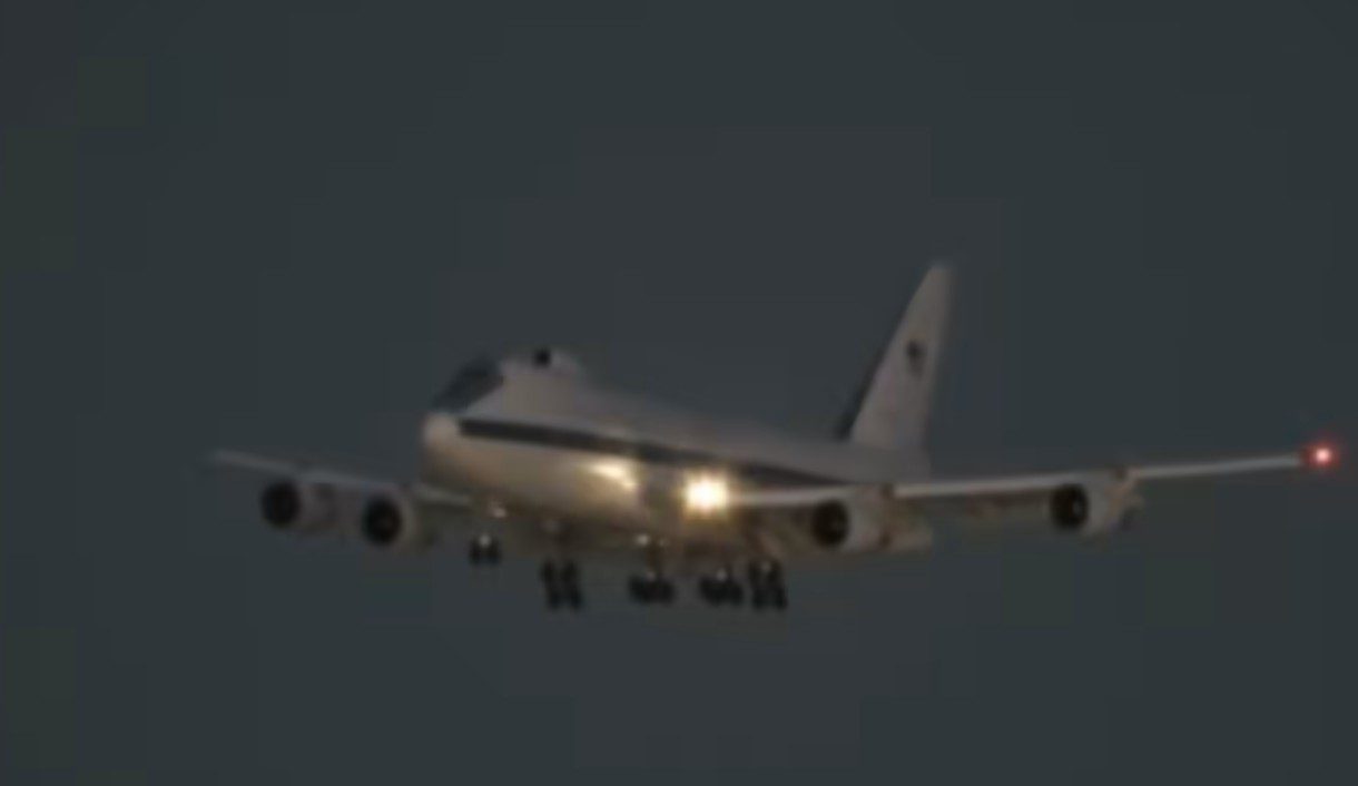 US Doomsday Nuclear Plane Spotted in Washington