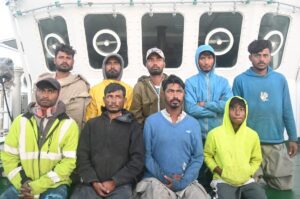 Pakistani Boat with Nine Crew Members Seized by the Indian Coast Guard