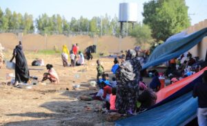 Panic in middle east, people seen running seeking shelter